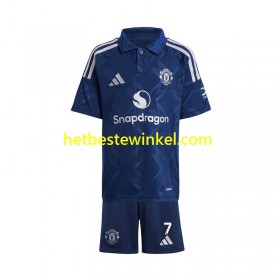 Manchester United Cristiano Ronaldo 7 Voetbalshirts Kind Uit 2024-25